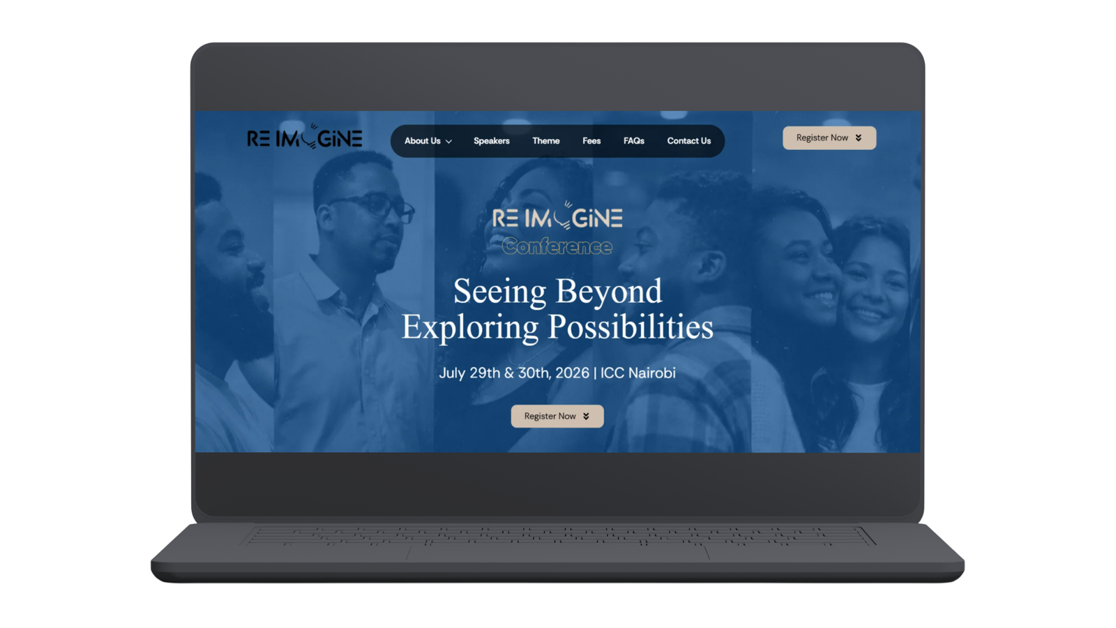 Modern mobile-first website design example by 7th Hour Studio, a Nairobi-Kenya web design agency