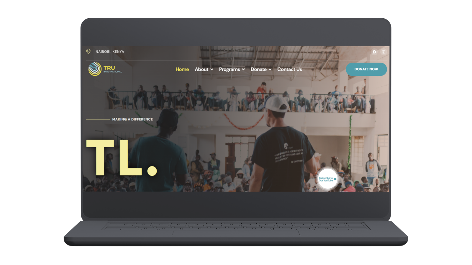 Modern mobile-first website design example by 7th Hour Studio, a Nairobi-Kenya web design agency